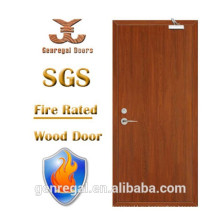 Высокое качество БС-1 час отель противопожарные деревянные двери